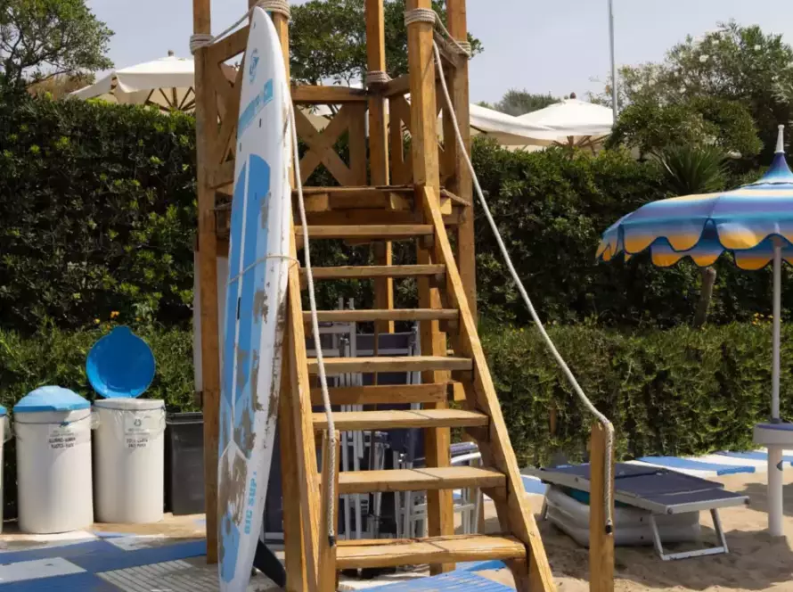 Il lido, torre di controllo bagnanti