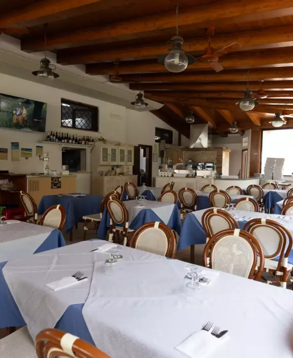 Sala ristorante interna