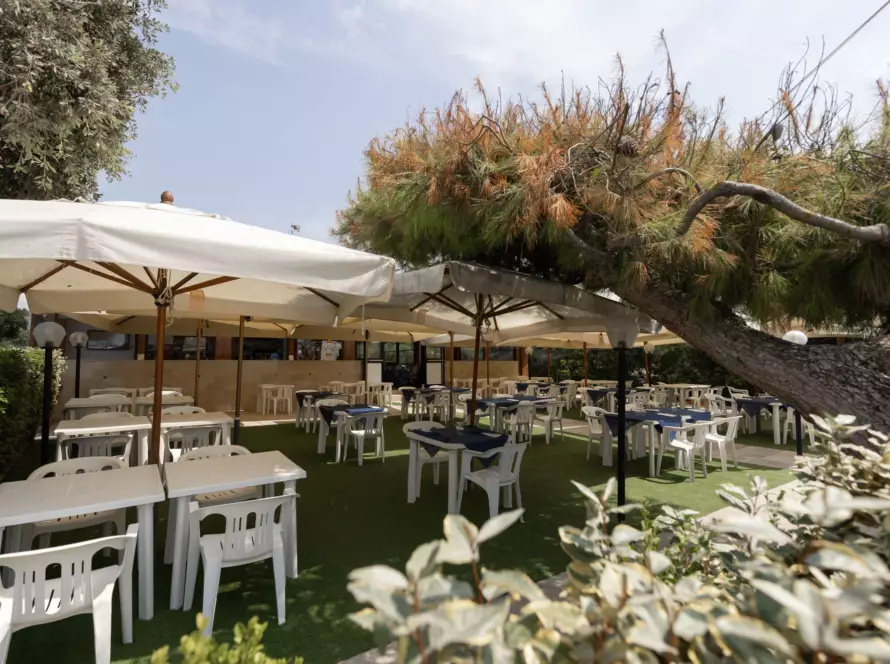Sala ristorante esterna