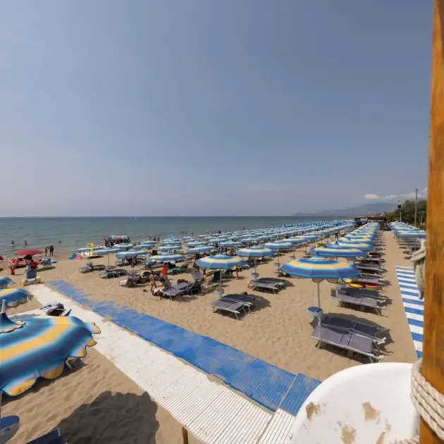 Ombrelloni e lettini