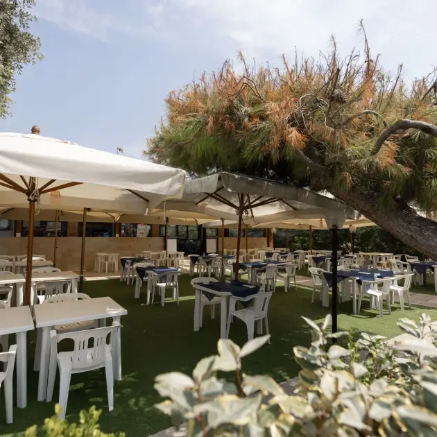 Sala ristorante esterna